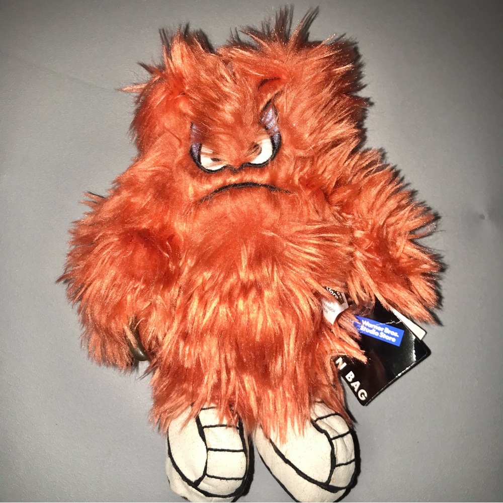 Vintage Looney Tunes 1998 Warner Bros Gossamer Bean Bag Plush